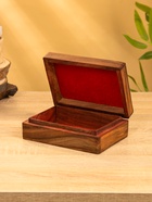 Шкатулка «День и ночь», 18×13×6 см, дерево шишам - фото 809251361