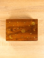 Шкатулка «День и ночь», 18×13×6 см, дерево шишам - фото 809251363