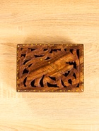 Шкатулка резная «Хранитель», 18×13×6 см, дерево шишам - фото 809251384