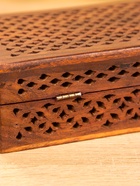 Шкатулка резная «Холи», 18×13×6 см, дерево шишам - фото 809251394