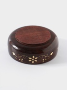 Чаша «Стебель», 12×12×5 см, дерево шишам 10722371