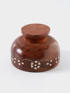 Чаша на ножке «В самое сердце», 10×10×7 см, дерево шишам 10722372