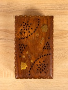 Шкатулка резная «Флористика», 20×12.5×6.5 см, дерево шишам - фото 809251486