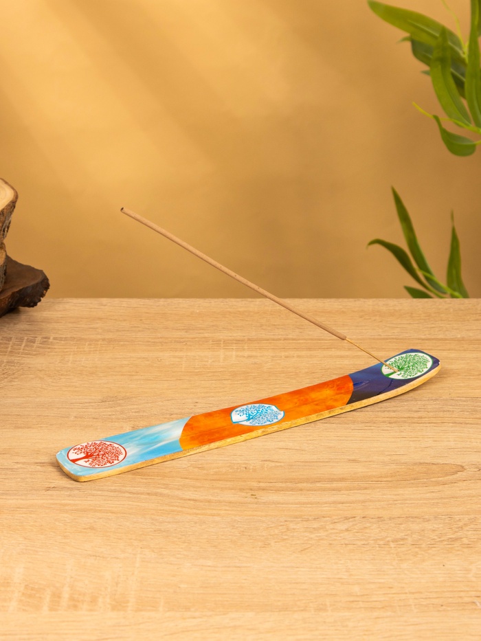 Подставка под благовония «Древо жизни», 26×4 см, манговое дерево - Фото 1