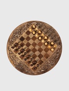 Шахматный столик с фигурами, 30×30×34 см, манговое дерево - Фото 5