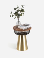 Столик журнальный «Венский кофе», 40.5×40.5×52.5 см, железо, дерево - Фото 4