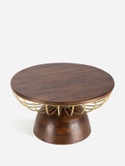 Столик журнальный «Фундук», 76×76×42 см, дерево, железо - Фото 3