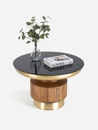 Столик журнальный «Грильяж», 76×76×51 см, железо, дерево, стекло - Фото 4