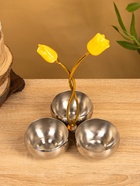 Менажница «Тюльпаны», 17×17×28 см, нержавеющая сталь 10886668 Менажница «Тюльпаны», 17×17×28 см, нержавеющая сталь 10886668