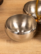 Менажница «Тюльпаны», 17×17×28 см, нержавеющая сталь 10886668 Менажница «Тюльпаны», 17×17×28 см, нержавеющая сталь 10886668