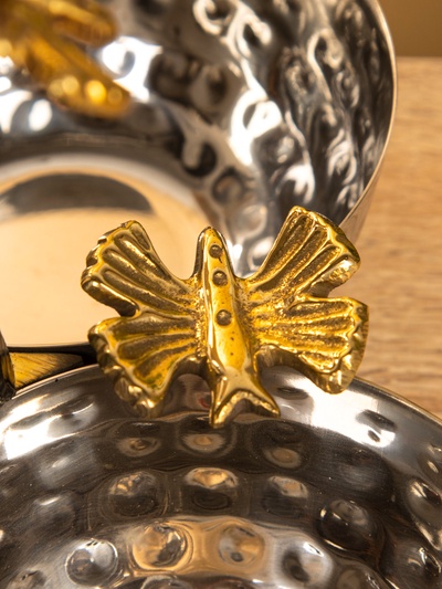 Менажница «Крю», 20×20×20 см, нержавеющая сталь