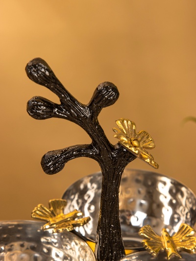 Менажница «Крю», 20×20×20 см, нержавеющая сталь