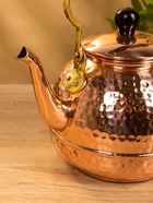 Чайник медный, 23×18×24 см - фото 809251633 Чайник медный, 23×18×24 см - фото 809251633