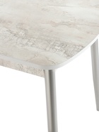 Стол кухонный «Оникс», 1130(1400)×680×750 мм, цвет бежевый мрамор/серый металлик 10932291