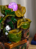 Фонтан «Панды на мельнице», 25×15×16 см, с подсветкой - фото 809251784 Фонтан «Панды на мельнице», 25×15×16 см, с подсветкой - фото 809251784