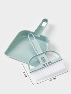 Набор для уборки мини: совок, щётка, 19×12 см - Фото 5