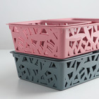 Набор корзинок для хранения «Универсальные», 3 шт, цвет МИКС - Фото 4