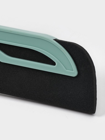 Водосгон для пола, EVA+PP, черенок нержавеющая сталь, 34×1.5×87 см