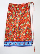 Карнавальный набор «Народная краса»: юбка р-р 40-48, воротник, повязка, цвет красный - фото 809251960