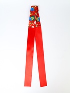 Карнавальный набор «Народная краса»: юбка р-р 40-48, воротник, повязка, цвет красный - фото 809251966