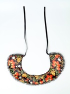 Карнавальный набор «Народная краса»: юбка р-р. 40-48, воротник, повязка, цвет чёрный - фото 809251992