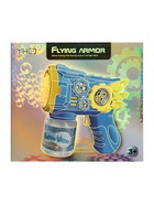 Генератор мыльных пузырей «Бластер», световые эффекты, работает от батареек, цвет синий - Фото 13