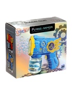 Генератор мыльных пузырей «Бластер», световые эффекты, работает от батареек, цвет красный - Фото 12