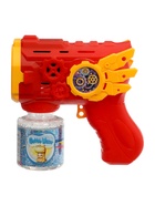 Генератор мыльных пузырей «Бластер», световые эффекты, работает от батареек, цвет красный - Фото 5