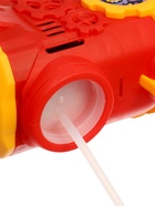 Генератор мыльных пузырей «Бластер», световые эффекты, работает от батареек, цвет красный - Фото 8