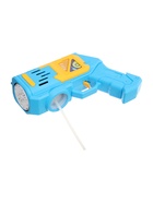 Генератор мыльных пузырей «Пистолет», световые эффекты, работает от батареек, цвет голубой - Фото 4