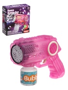 Генератор мыльных пузырей «Космический Бластер», световые эффекты, цвет розовый - Фото 2