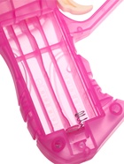 Генератор мыльных пузырей «Космический Бластер», световые эффекты, цвет розовый - Фото 8