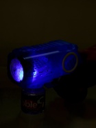 Генератор мыльных пузырей «Космический Бластер», световые эффекты, цвет синий - Фото 11