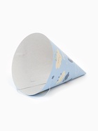 Колпак праздничный бумажный «С Днём рождения», голубой (10 шт) - фото 809283913