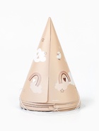 Набор колпаков праздничных «С Днём рождения», цвет бежевый, 6 шт  (артикул 10920707)  большой выбор товаров оптом и в розницу по низким ценам с доставкой