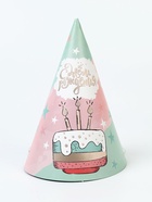 Колпак праздничный бумажный «С Днём рождения», 6 шт. 10920711