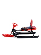 УЦЕНКА Снегокат «Тимка спорт 4-1 Леди Баг», с родительской ручкой, со спинкой и ремнём безопасности, ТС4-1/ЛБ1 Nika - Фото 8