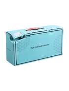 УЦЕНКА Набор настольный 6в1с визитницей и часами, вишня - Фото 5