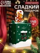 Сладкий новогодний подарок «Теремок с лошадью», 110 г, МИКС - фото 809252243