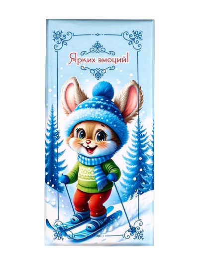 Шоколад молочный «Сказочное веселье», 90 г, МИКС