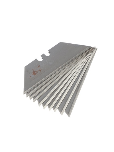 УЦЕНКА Лезвия для ножей ТУНДРА, трапециевидные, 19 мм, 10 шт.