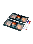 Настольная игра «Морской бой», Пиши-Стирай, (+2 стираемых маркера) - Фото 2