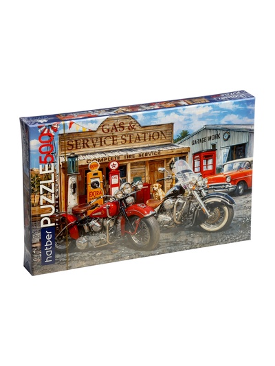 Пазл «Легендарные байки», 500 деталей