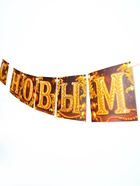 Гирлянда на ленте «С Новым годом», золото, 200 см - фото 7364125 Гирлянда на ленте «С Новым годом», золото, 200 см - фото 7364125
