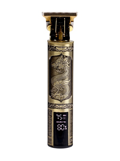 Машинка для стрижки LTRI-29, портативная, 600 мАч, 3 насадки, дисплей, USB