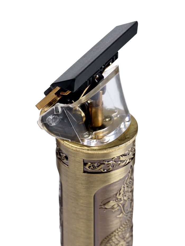 Машинка для стрижки LTRI-29, 600 мАч, 3 насадки, дисплей, USB - фото 51925022