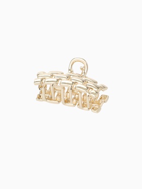 Крабик для волос «Раон», 5 см, золото