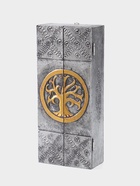 Ключница «Древо», 6 крючков, 14×7×32 см, МДФ, серебристая  (артикул 10485568)  большой выбор товаров оптом и в розницу по низким ценам с доставкой