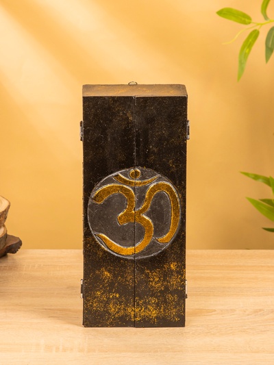 Ключница «Ом», 6 крючков, 14×7×32 см, МДФ