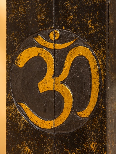 Ключница «Ом», 6 крючков, 14×7×32 см, МДФ